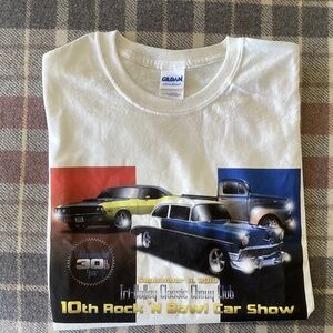 California Tri-Valley Classic Chevy Club 10th Rock 'n Bowl Car Show 2010 T-Shirt